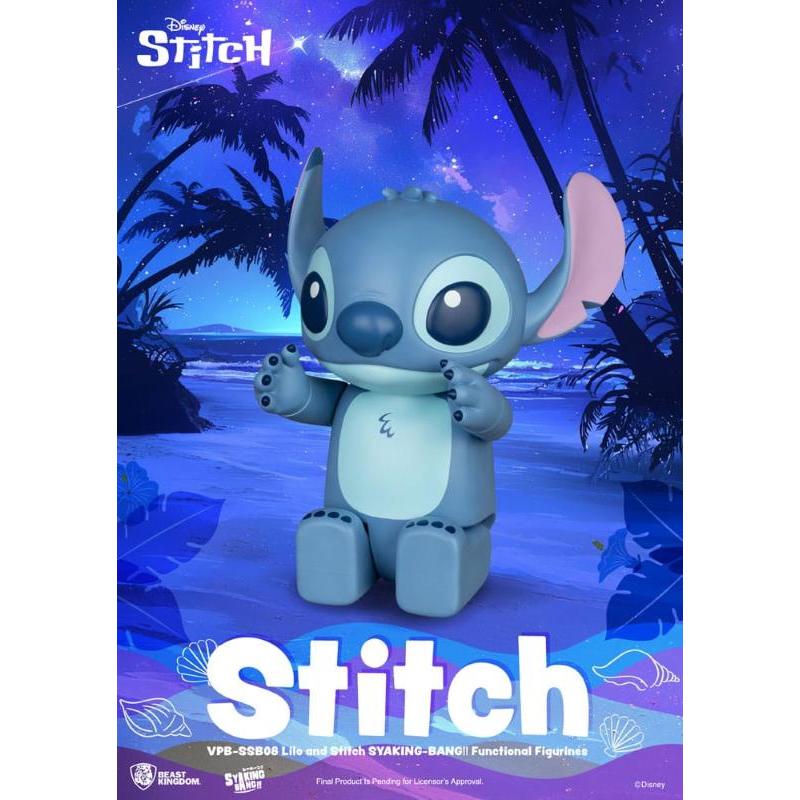 Lilo & Stitch Syaking-Bang Piggy Bank Stitch Beast Kingdom