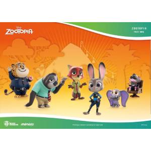 Zootropolis Mini Egg Attack Blind Box Figures Series Set (6) Megahouse
