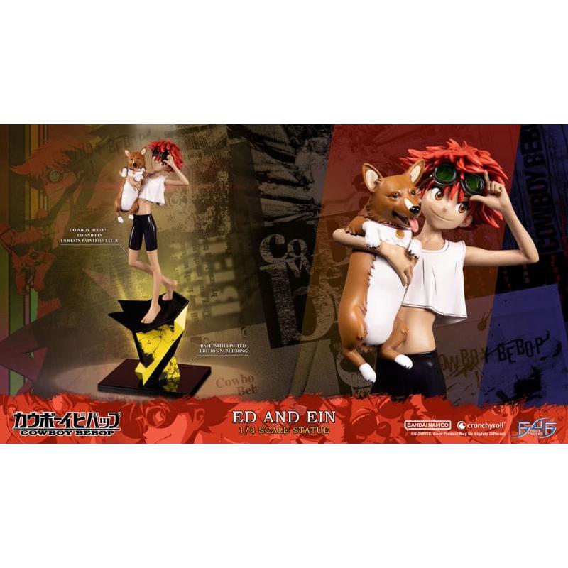 Cowboy Bebop 1/8 Ed & Ein Regular Ver. First 4 Figures (F4F)