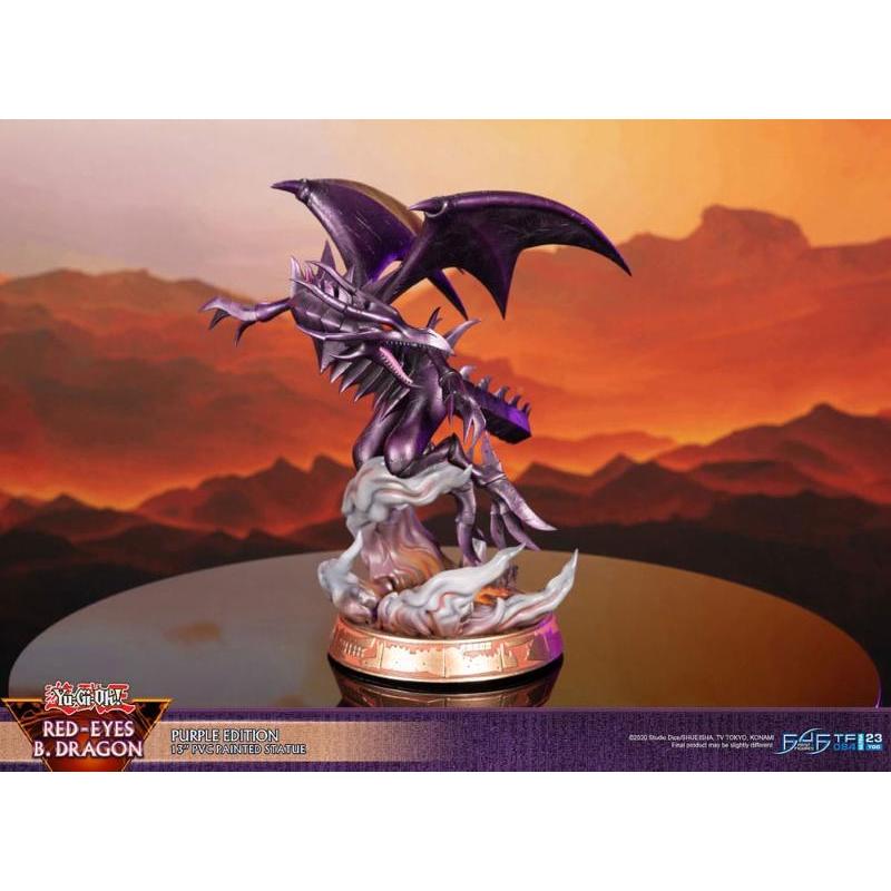 Yu-Gi-Oh! Red-Eyes Black Dragon Purple Edition First 4 Figures (F4F)