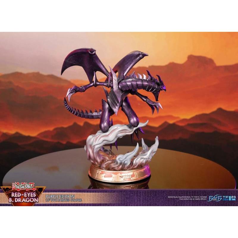 Yu-Gi-Oh! Red-Eyes Black Dragon Purple Edition First 4 Figures (F4F)