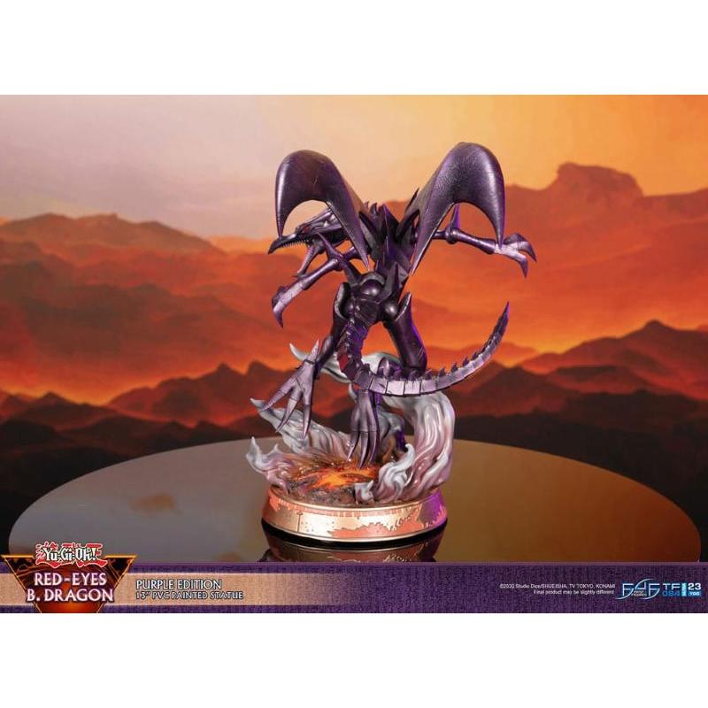 Yu-Gi-Oh! Red-Eyes Black Dragon Purple Edition First 4 Figures (F4F)
