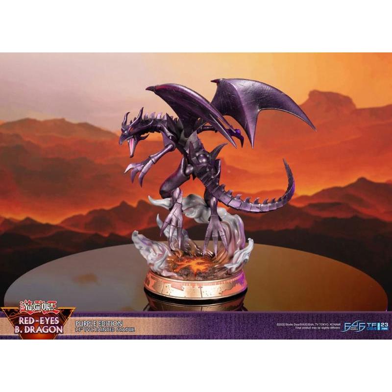 Yu-Gi-Oh! Red-Eyes Black Dragon Purple Edition First 4 Figures (F4F)