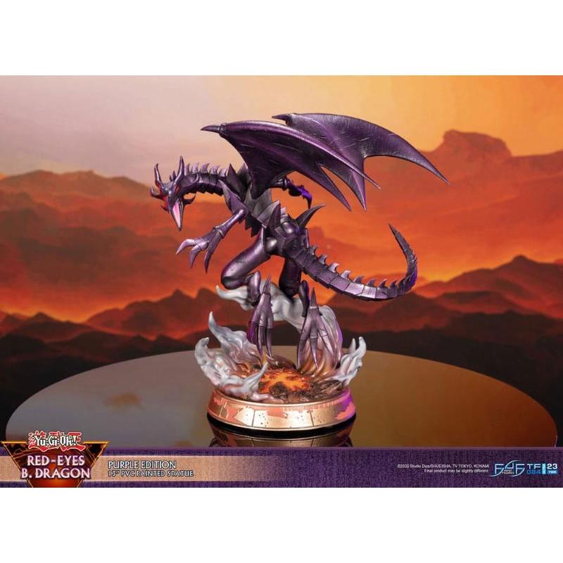 Yu-Gi-Oh! Red-Eyes Black Dragon Purple Edition First 4 Figures (F4F)
