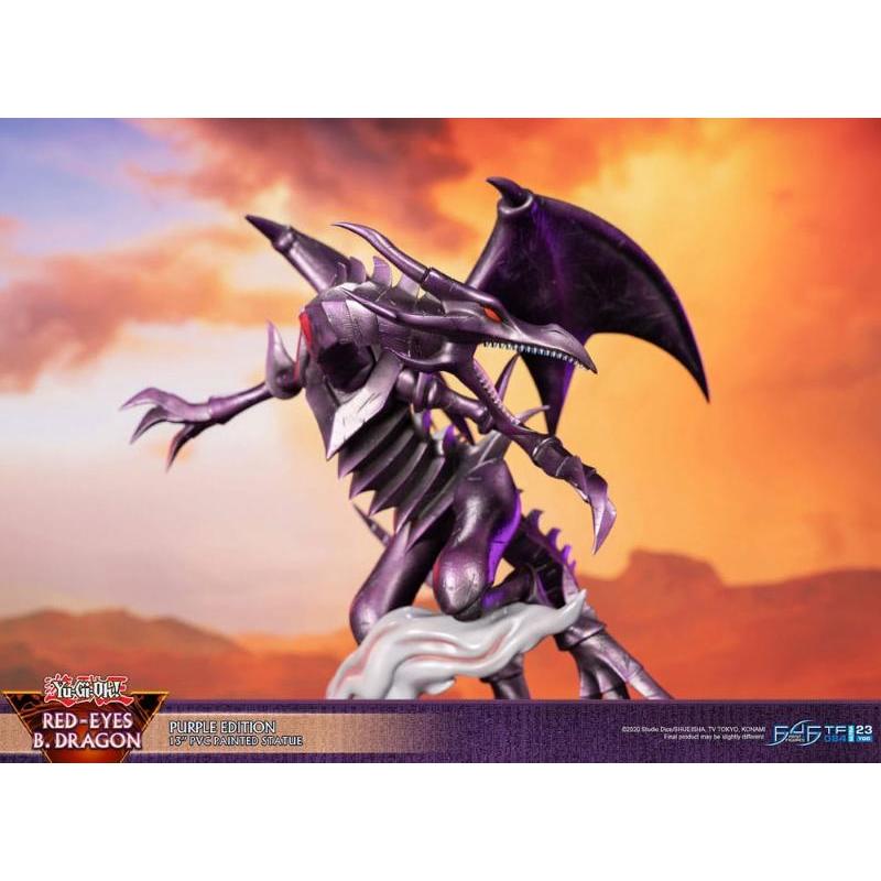 Yu-Gi-Oh! Red-Eyes Black Dragon Purple Edition First 4 Figures (F4F)