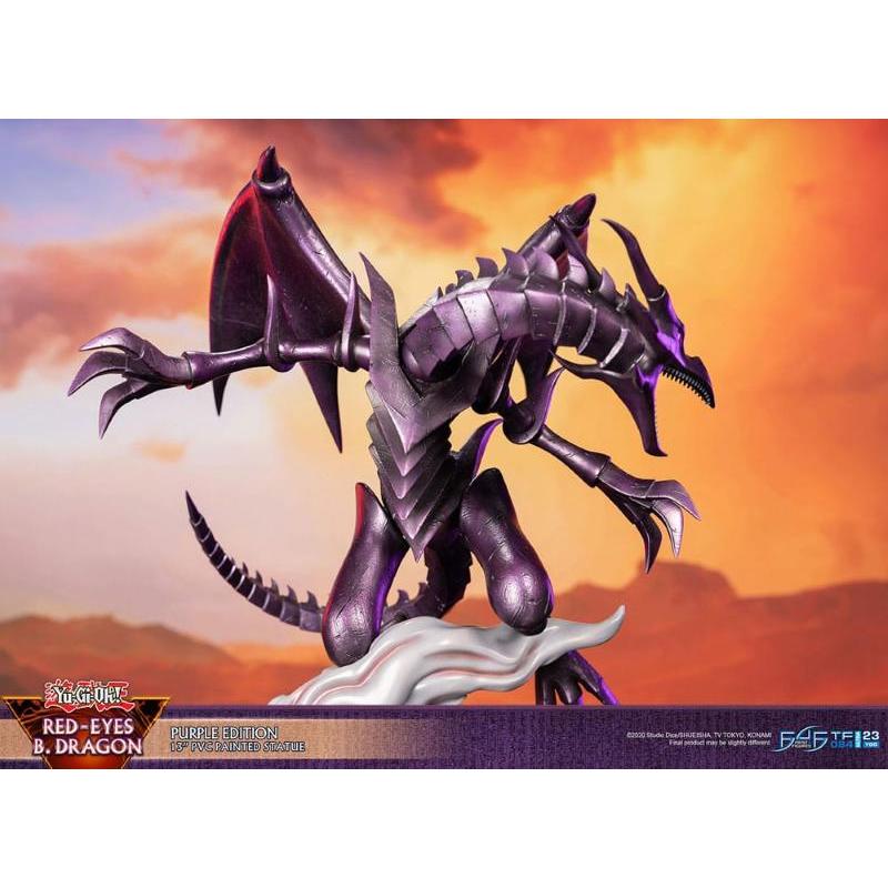 Yu-Gi-Oh! Red-Eyes Black Dragon Purple Edition First 4 Figures (F4F)