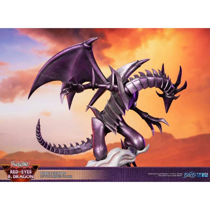 Yu-Gi-Oh! Red-Eyes Black Dragon Purple Edition First 4 Figures (F4F)