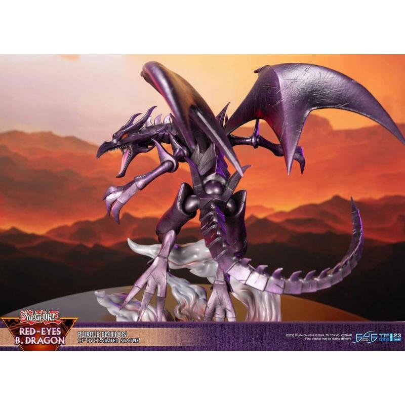 Yu-Gi-Oh! Red-Eyes Black Dragon Purple Edition First 4 Figures (F4F)