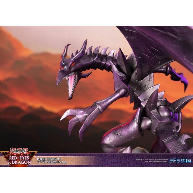 Yu-Gi-Oh! Red-Eyes Black Dragon Purple Edition First 4 Figures (F4F)