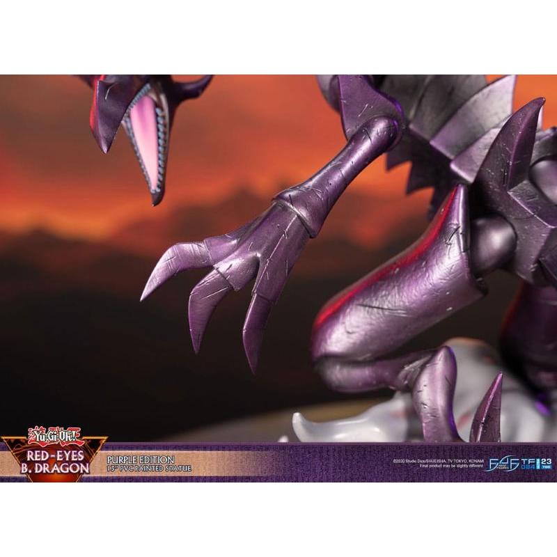 Yu-Gi-Oh! Red-Eyes Black Dragon Purple Edition First 4 Figures (F4F)