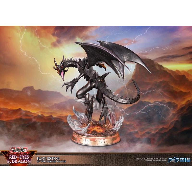 Yu-Gi-Oh! Red-Eyes Black Dragon Black Edition First 4 Figures (F4F)