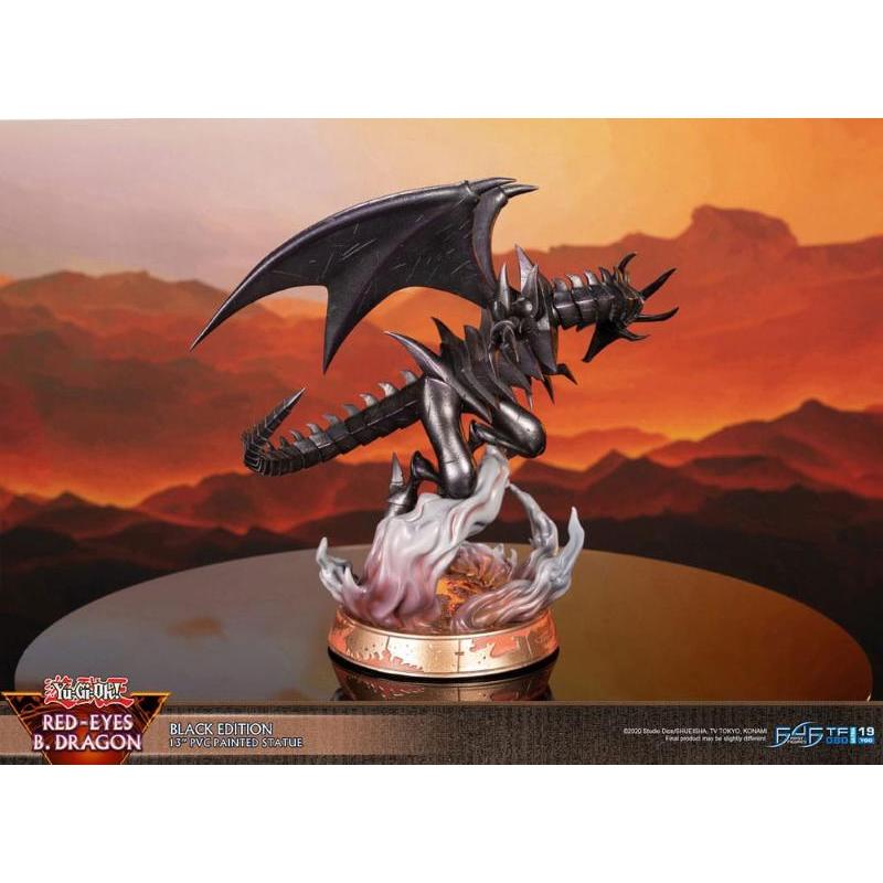 Yu-Gi-Oh! Red-Eyes Black Dragon Black Edition First 4 Figures (F4F)