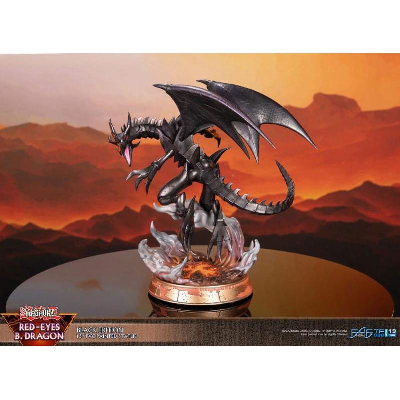 Yu-Gi-Oh! Red-Eyes Black Dragon Black Edition First 4 Figures (F4F)