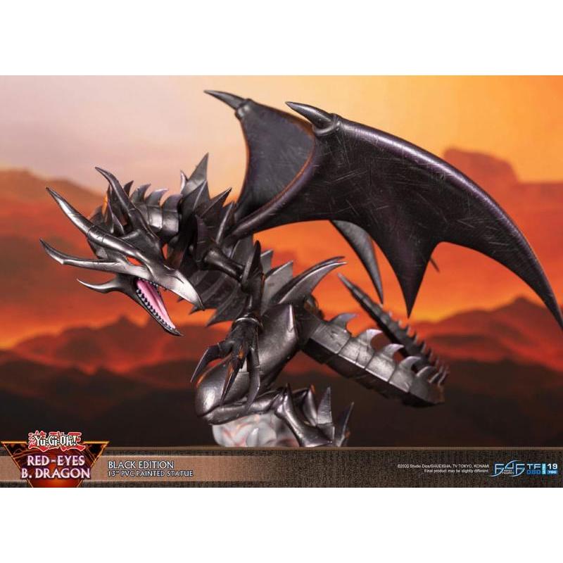 Yu-Gi-Oh! Red-Eyes Black Dragon Black Edition First 4 Figures (F4F)