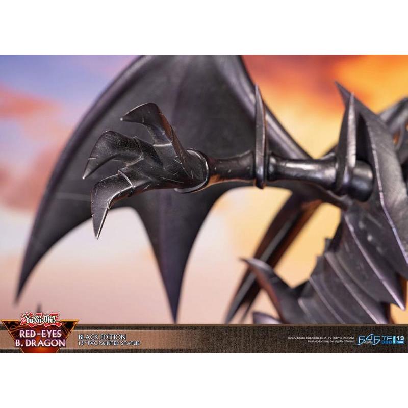 Yu-Gi-Oh! Red-Eyes Black Dragon Black Edition First 4 Figures (F4F)