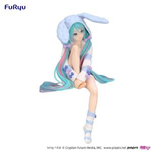 Hatsune Miku Noodle Stopper Rabbit Ear Hood Pajama Blue Color Ver. Furyu