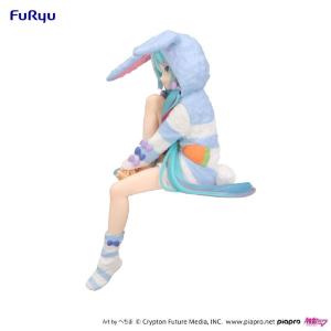 Hatsune Miku Noodle Stopper Rabbit Ear Hood Pajama Blue Color Ver. Furyu