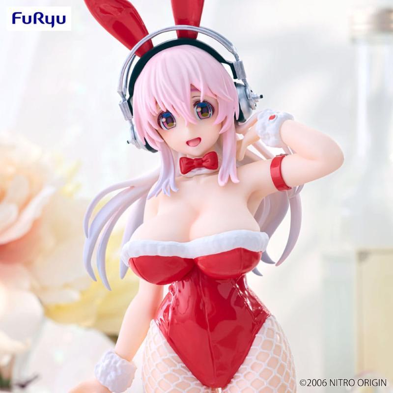 Super Sonico Bicute Bunnies Red Color Ver. Furyu