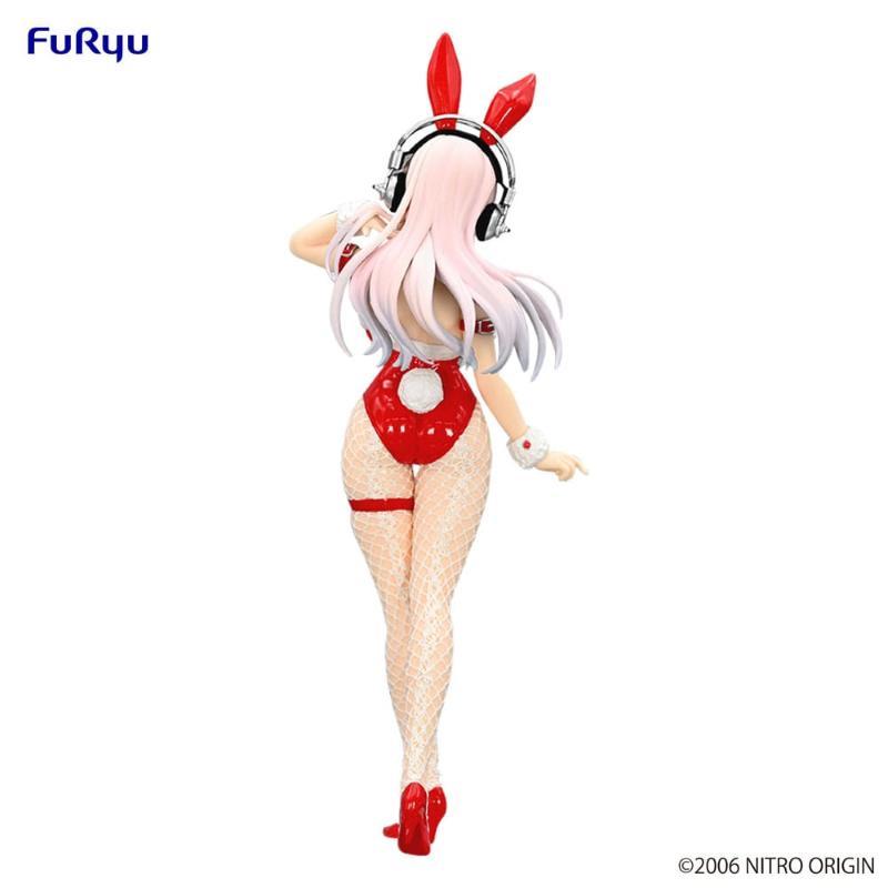 Super Sonico Bicute Bunnies Red Color Ver. Furyu