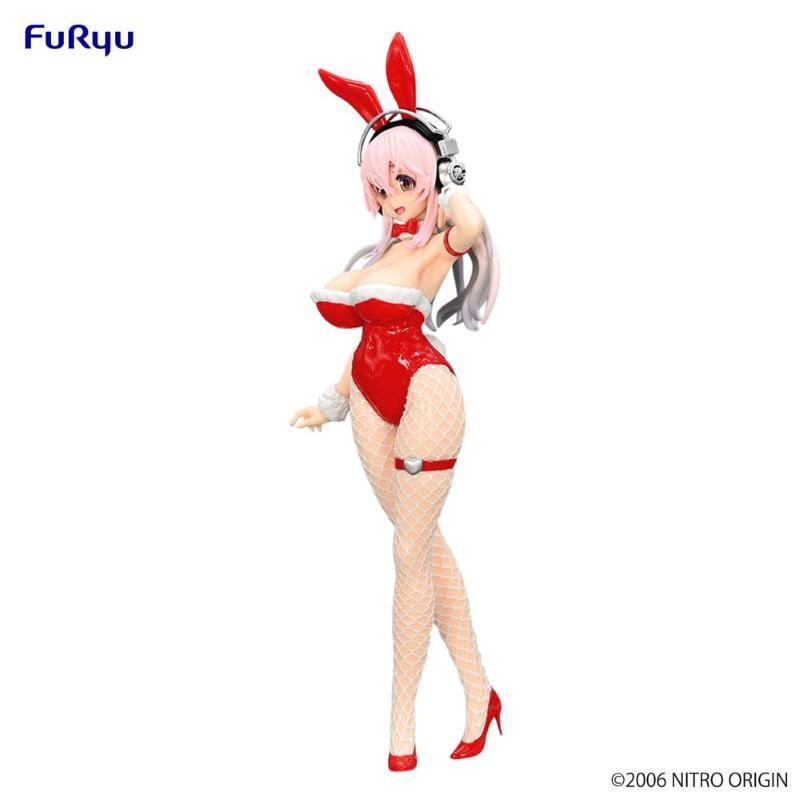 Super Sonico Bicute Bunnies Red Color Ver. Furyu