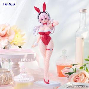 Super Sonico Bicute Bunnies Red Color Ver. Furyu