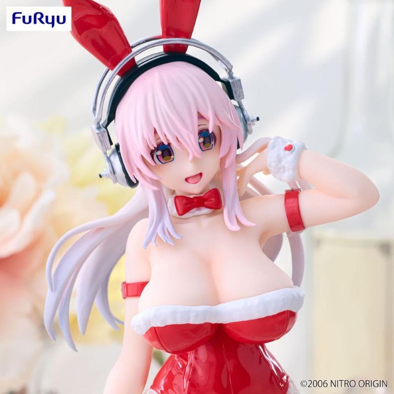Super Sonico Bicute Bunnies Red Color Ver. Furyu