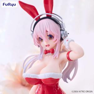 Super Sonico Bicute Bunnies Red Color Ver. Furyu