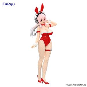Super Sonico Bicute Bunnies Red Color Ver. Furyu