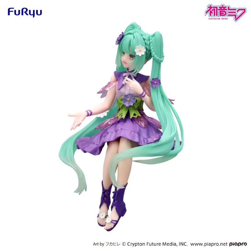 Hatsune Miku Noodle Stopper Flower Fairy Cosmos Purple Color Ver Furyu
