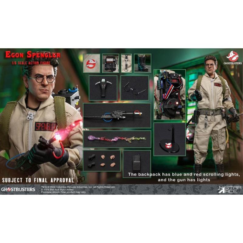 Ghostbusters (1984) 1/6 Egon Spengler Star Ace