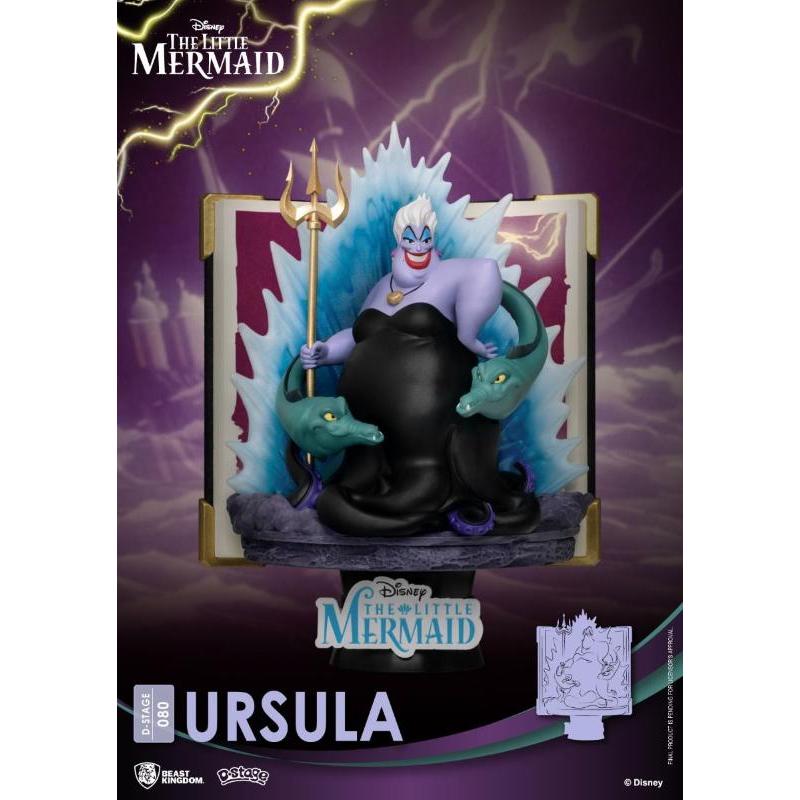 Disney Little Mermaid Diorama D-Stage 080 Story Book Series Ursula Beast Kingdom