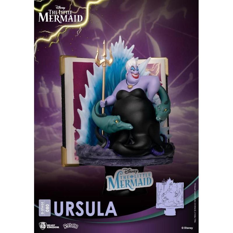 Disney Little Mermaid Diorama D-Stage 080 Story Book Series Ursula Beast Kingdom
