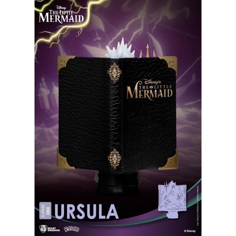 Disney Little Mermaid Diorama D-Stage 080 Story Book Series Ursula Beast Kingdom