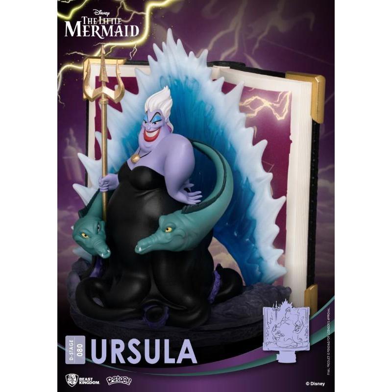 Disney Little Mermaid Diorama D-Stage 080 Story Book Series Ursula Beast Kingdom