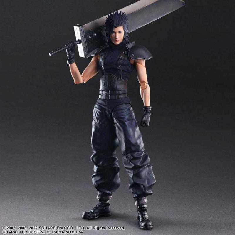 Final Fantasy VII Crisis Core Reunion Play Arts Kai Zack Fair Soldier 1St Class