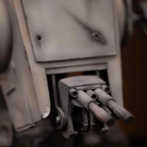 Star Wars Demi Art Scale 1/20 AT-ST and Chewbacca Iron Studios