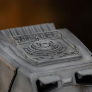 Star Wars Demi Art Scale 1/20 AT-ST and Chewbacca Iron Studios