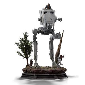 Star Wars Demi Art Scale 1/20 AT-ST and Chewbacca Iron Studios
