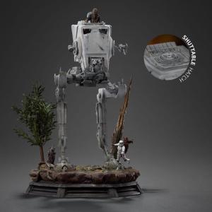 Star Wars Demi Art Scale 1/20 AT-ST and Chewbacca Iron Studios