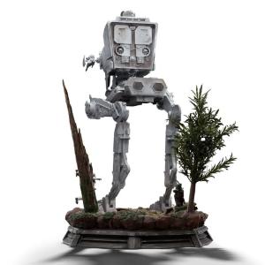 Star Wars Demi Art Scale 1/20 AT-ST and Chewbacca Iron Studios