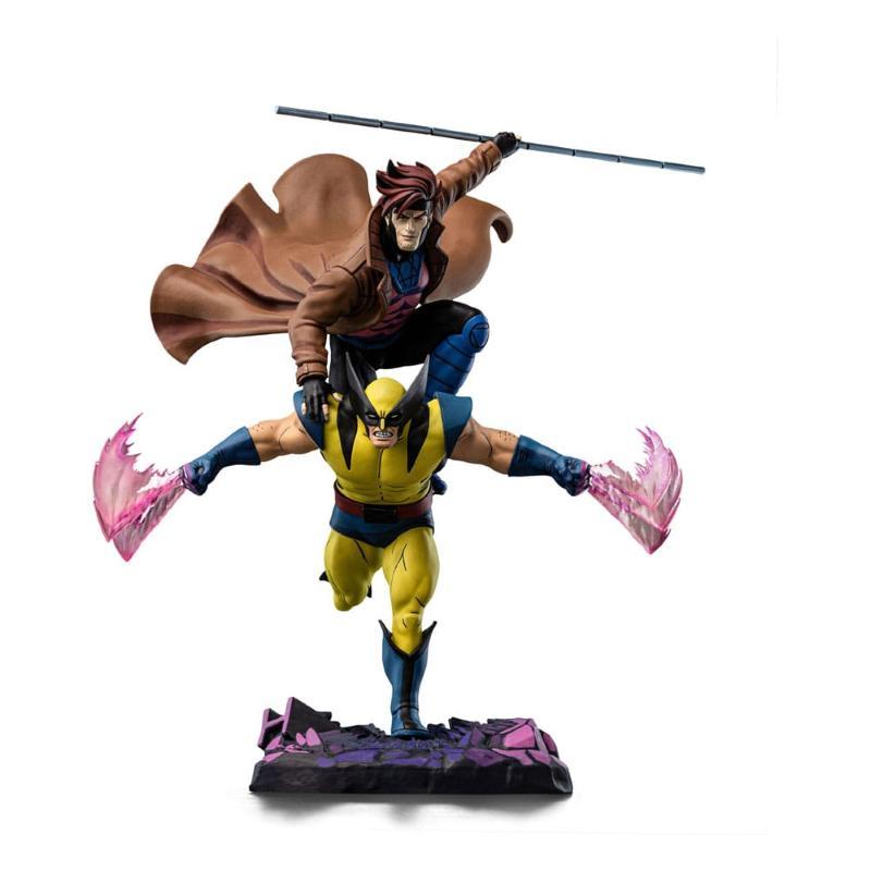 Marvel Deluxe Art Scale 1/10 X-Men´97 Gambit & Wolverine Iron Studios