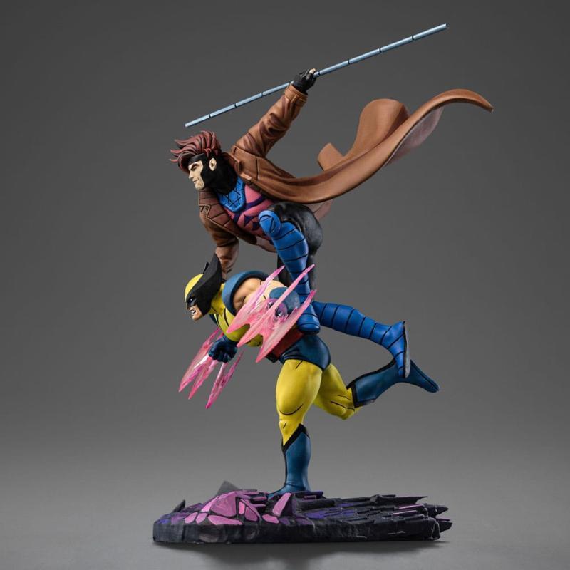 Marvel Deluxe Art Scale 1/10 X-Men´97 Gambit & Wolverine Iron Studios