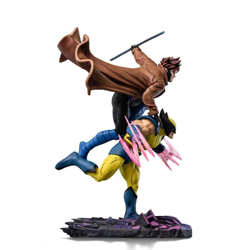 Marvel Deluxe Art Scale 1/10 X-Men´97 Gambit & Wolverine Iron Studios