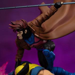 Marvel Deluxe Art Scale 1/10 X-Men´97 Gambit & Wolverine Iron Studios