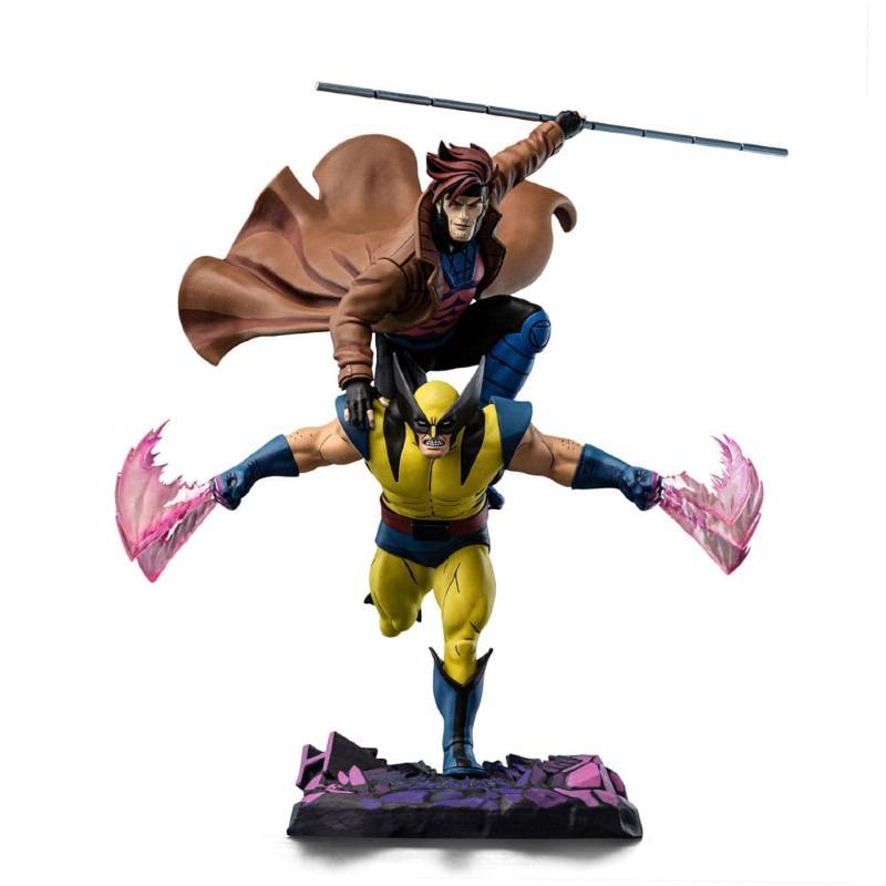 Marvel Deluxe Art Scale 1/10 X-Men´97 Gambit & Wolverine Iron Studios