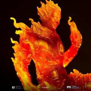 Fantastic Four Art Scale 1/10 Human Torch Iron Studios
