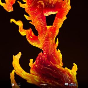 Fantastic Four Art Scale 1/10 Human Torch Iron Studios