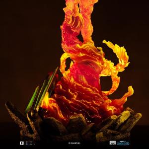 Fantastic Four Art Scale 1/10 Human Torch Iron Studios
