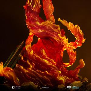 Fantastic Four Art Scale 1/10 Human Torch Iron Studios