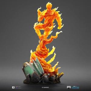 Fantastic Four Art Scale 1/10 Human Torch Iron Studios